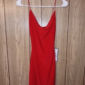 Red B. Darlin strap dress